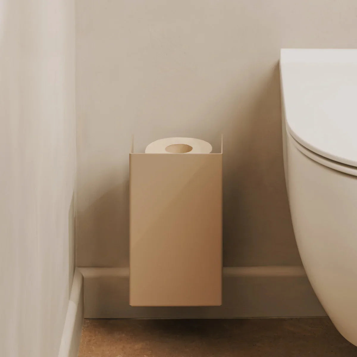 Toiletrolorganizer Amsterdam – industrieel badkameraccessoire