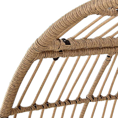 Gevlochten Fauteuil met Kussen | Bohemien Scandinavisch