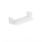 Metalen wandplank Firenze – zwevende boekenplank