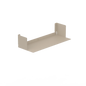 Metalen wandplank Firenze – zwevende boekenplank