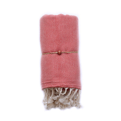 Fjordora Visgraat Hamam Handdoek