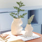 Keramische design vaas – klein - wit - organische vorm - Scandinavisch design