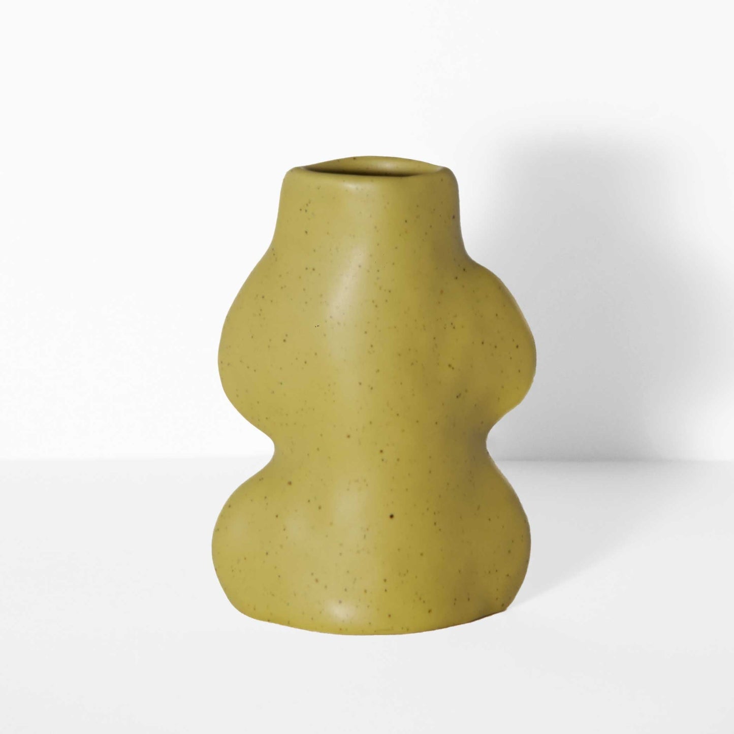 Keramische design vaas – klein – pistachegroen – Scandinavisch design