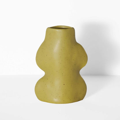 Keramische design vaas – klein – pistachegroen – Scandinavisch design