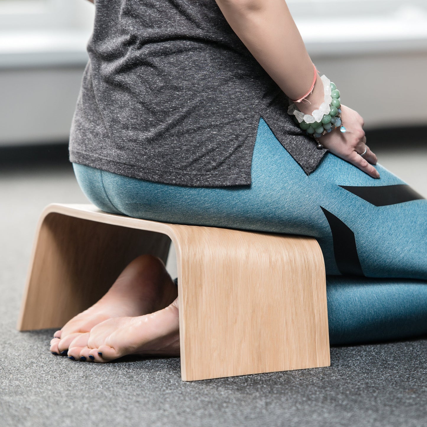 Houten Meditatiebankje | Scandinavisch Minimalistisch