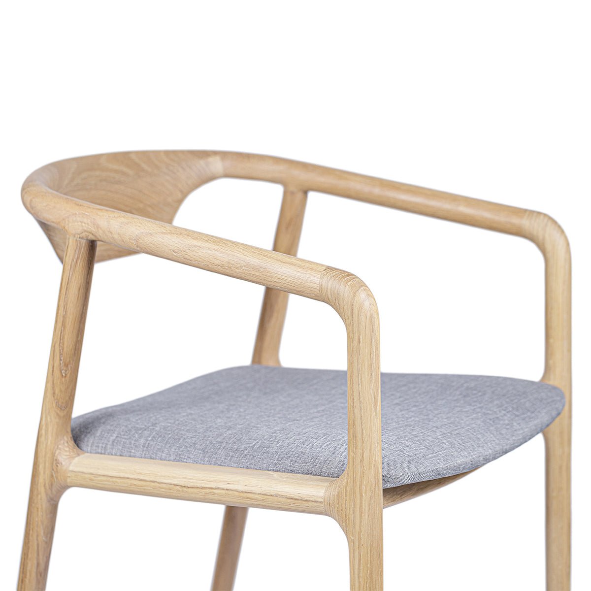 Stoel met Leuning | Eiken Honingkleur | Scandinavisch Design