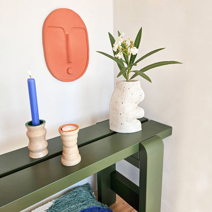Vira 3-in-1 Kandelaar – Oranje