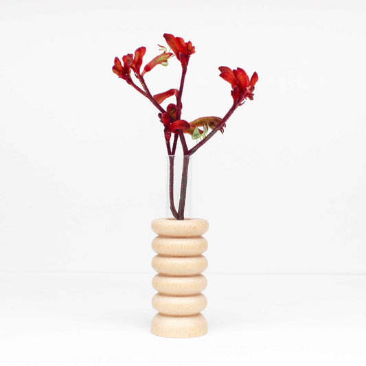 Houten Vaas – Middel