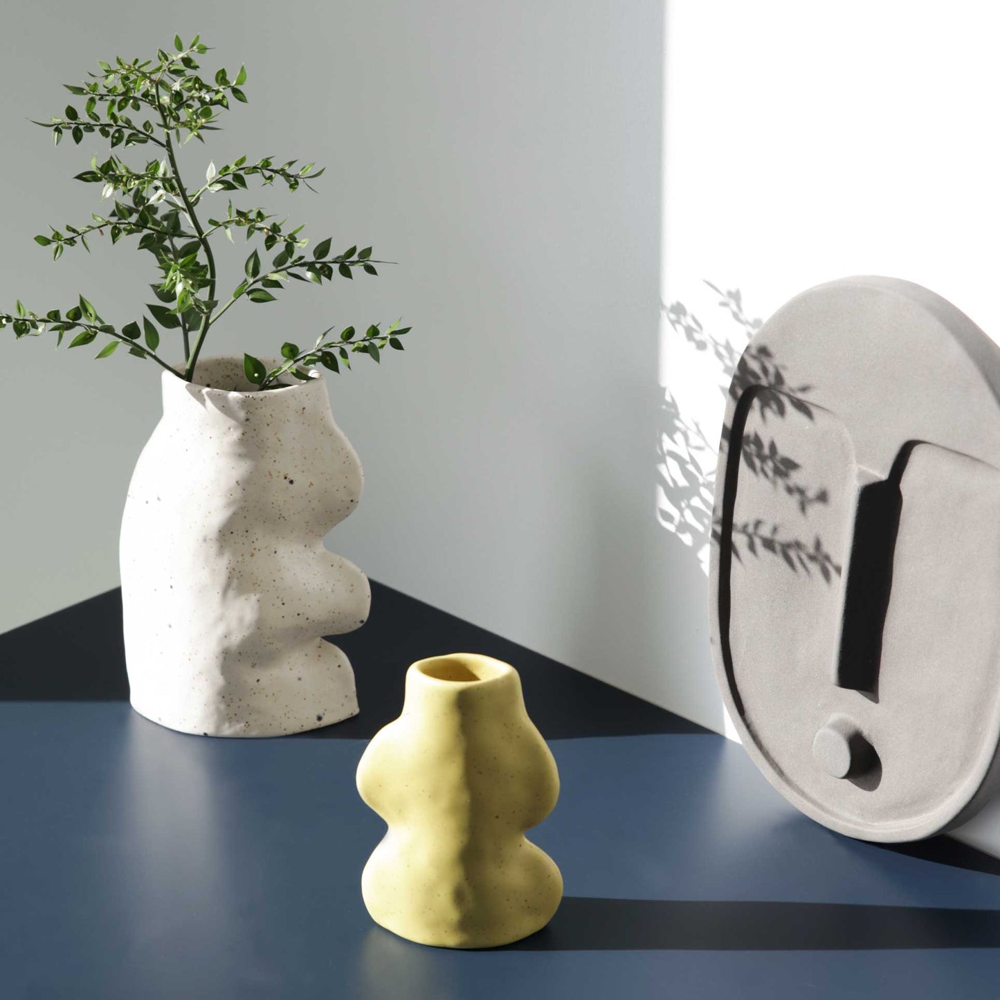 Keramische design vaas – klein – pistachegroen – Scandinavisch design