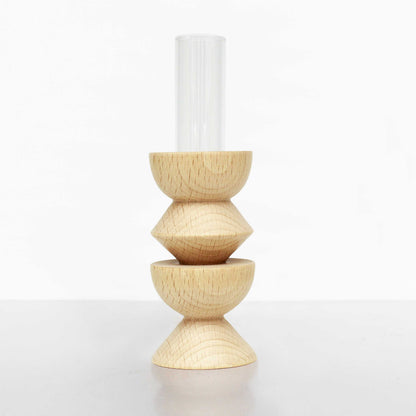 Houten Vaas – Middel
